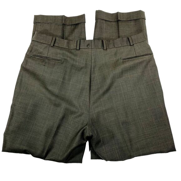 Brooks Brothers Vintage Suit New Wool Windowpane Plaid Brown Green 44 Pant 38 39 - Picture 12 of 16
